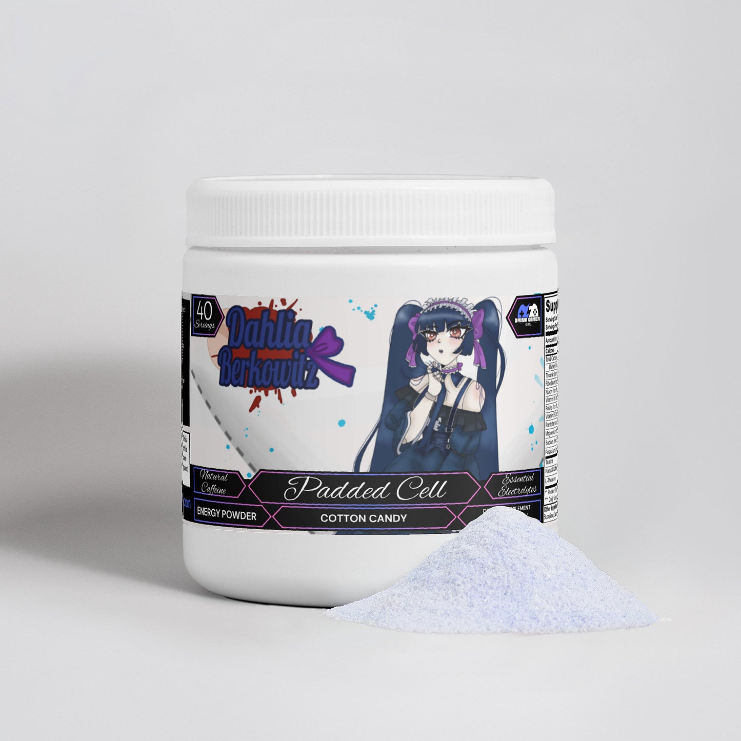 Dahlia Berkowitz - Padded Cell Energy Powder (Cotton Candy)