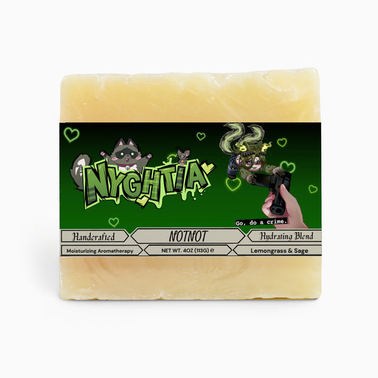 Nyghtia - NOTNOT Lemongrass & Sage Soap