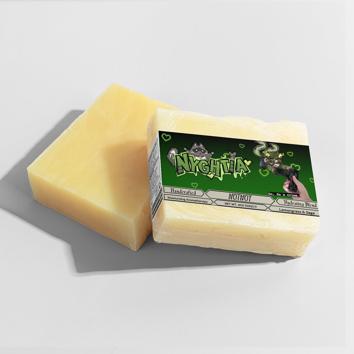Nyghtia - NOTNOT Lemongrass & Sage Soap