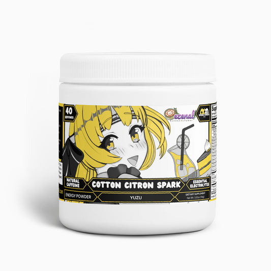 Ezenal Darcen - Cotton Citron Spark Energy Powder (Yuzu Flavor)