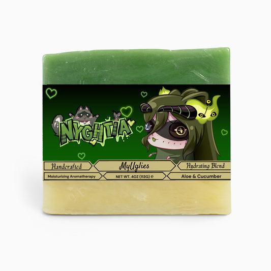 Nyghtia - MyUglies Aloe & Cool Cucumber Soap