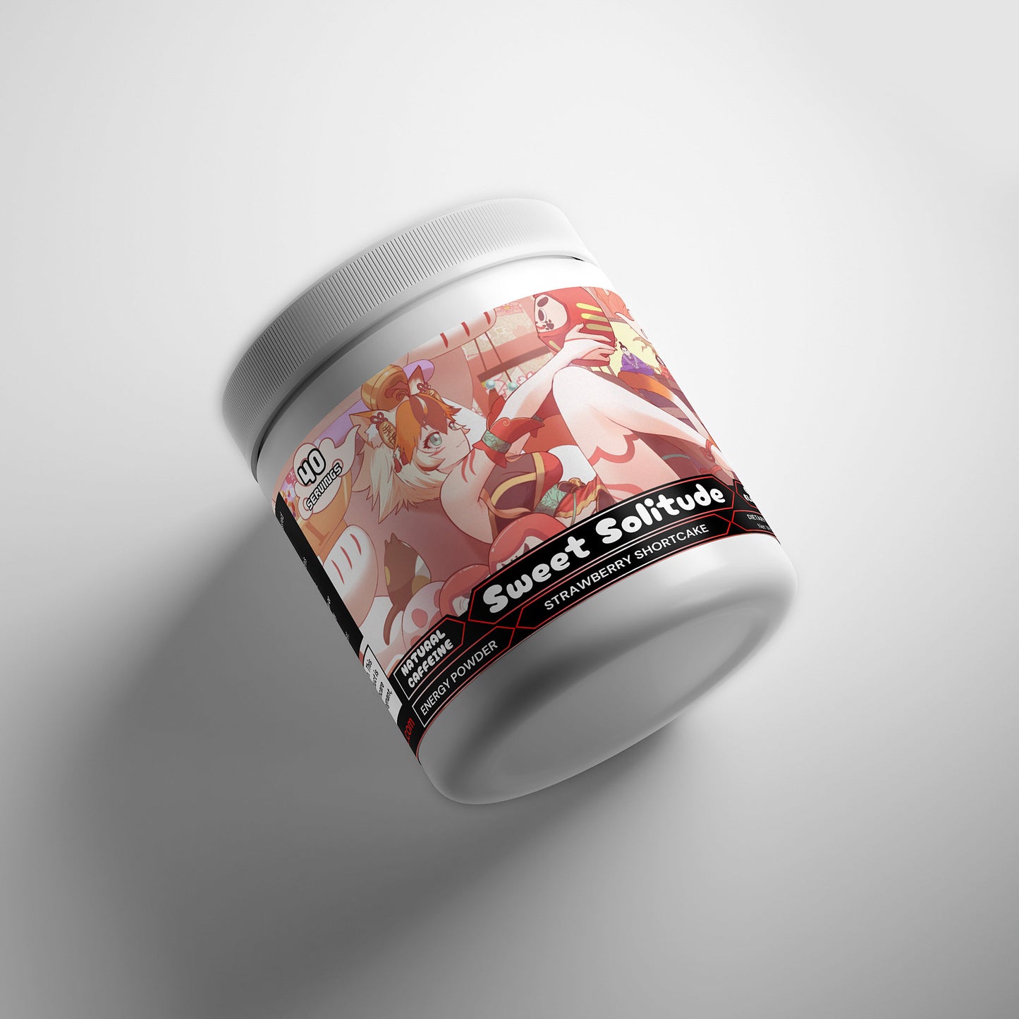 Cali Coco - Sweet Solitude Energy Powder (Strawberry Shortcake)