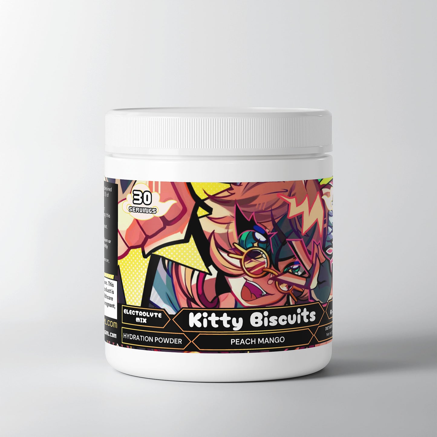 Cali Coco - Kitty Biscuits Hydration Powder (Peach Mango)