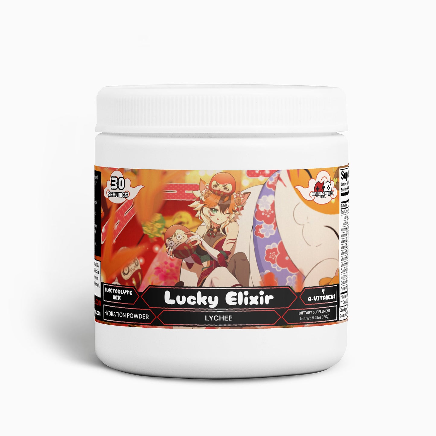 Cali Coco - Lucky Elixir Hydration Powder (Lychee)