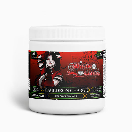 Witchy Tea Cup - Cauldron Charge Energy Powder (Melon Creamsicle)