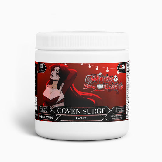 Witchy Tea Cup - Coven Surge Energy Powder (Lychee Energy)