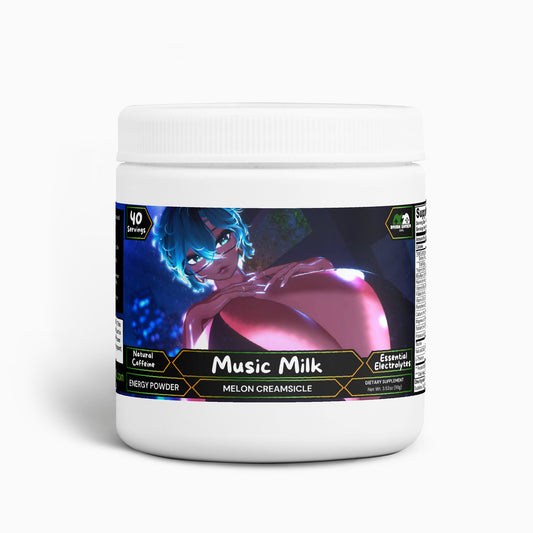 Queen Rhythm - Music Milk Energy Powder (Melon Creamsicle)