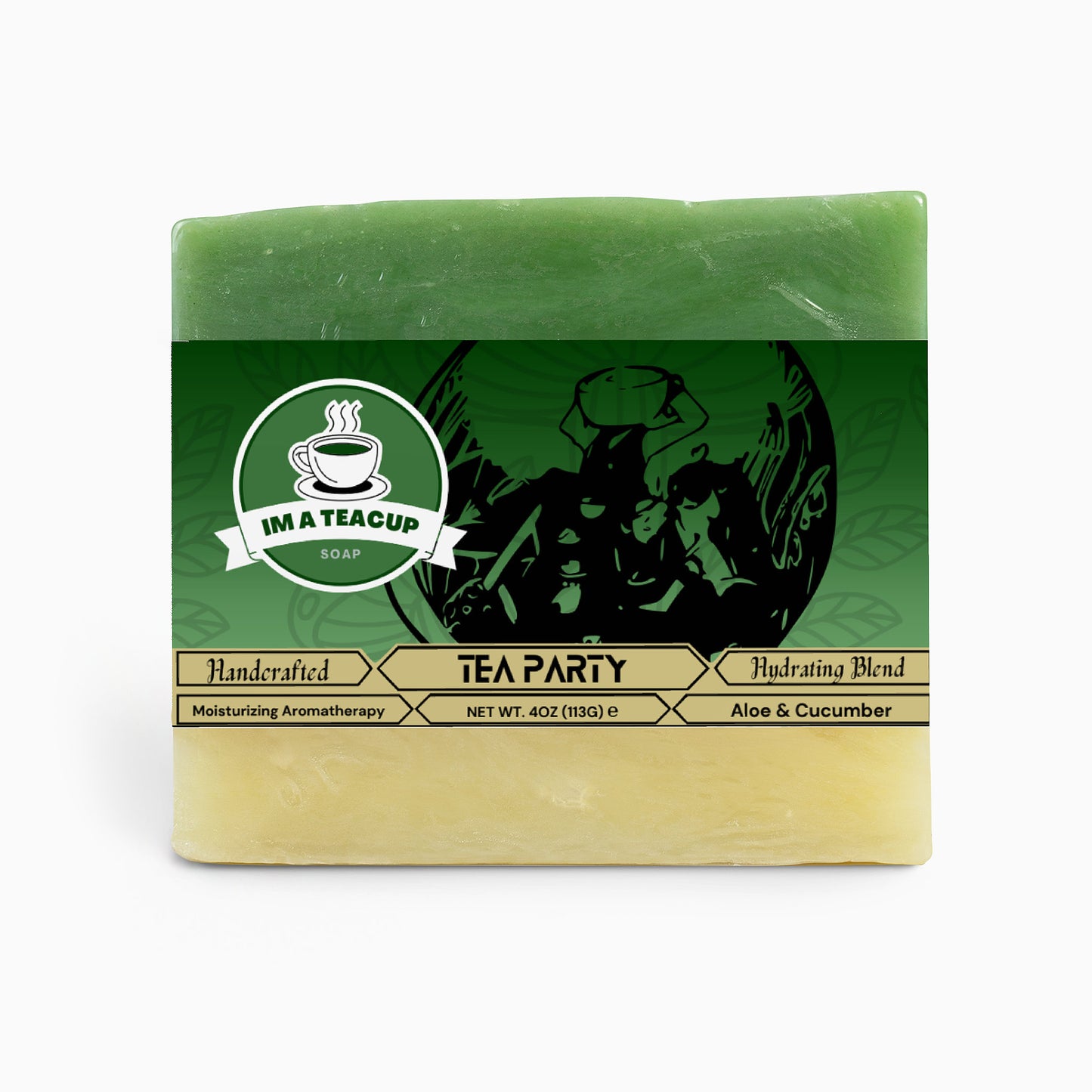 Im a Teacup - Tea Party Aloe & Cool Cucumber Soap