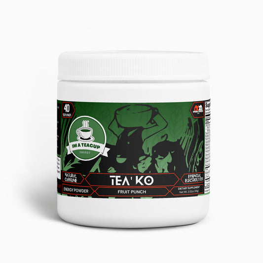 Im a Teacup - Tea' KO Energy Powder (Fruit Punch)