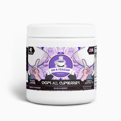 Im a Teacup - Oops All Cupberries Energy Powder (Guava Berry)