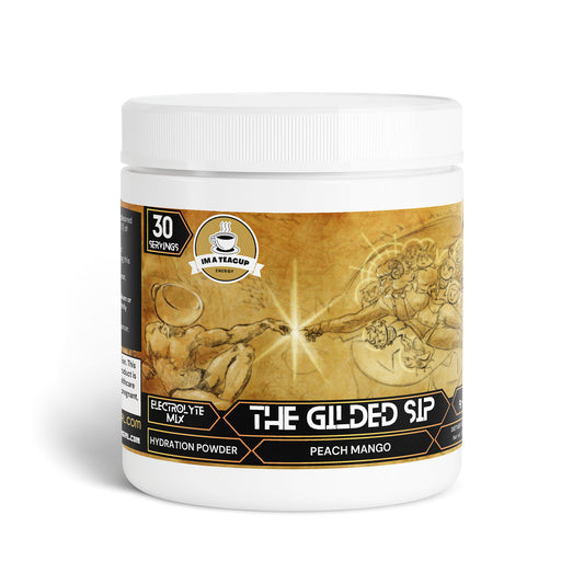 Im a Teacup - The Gilded Sip Hydration Powder (Peach Mango)