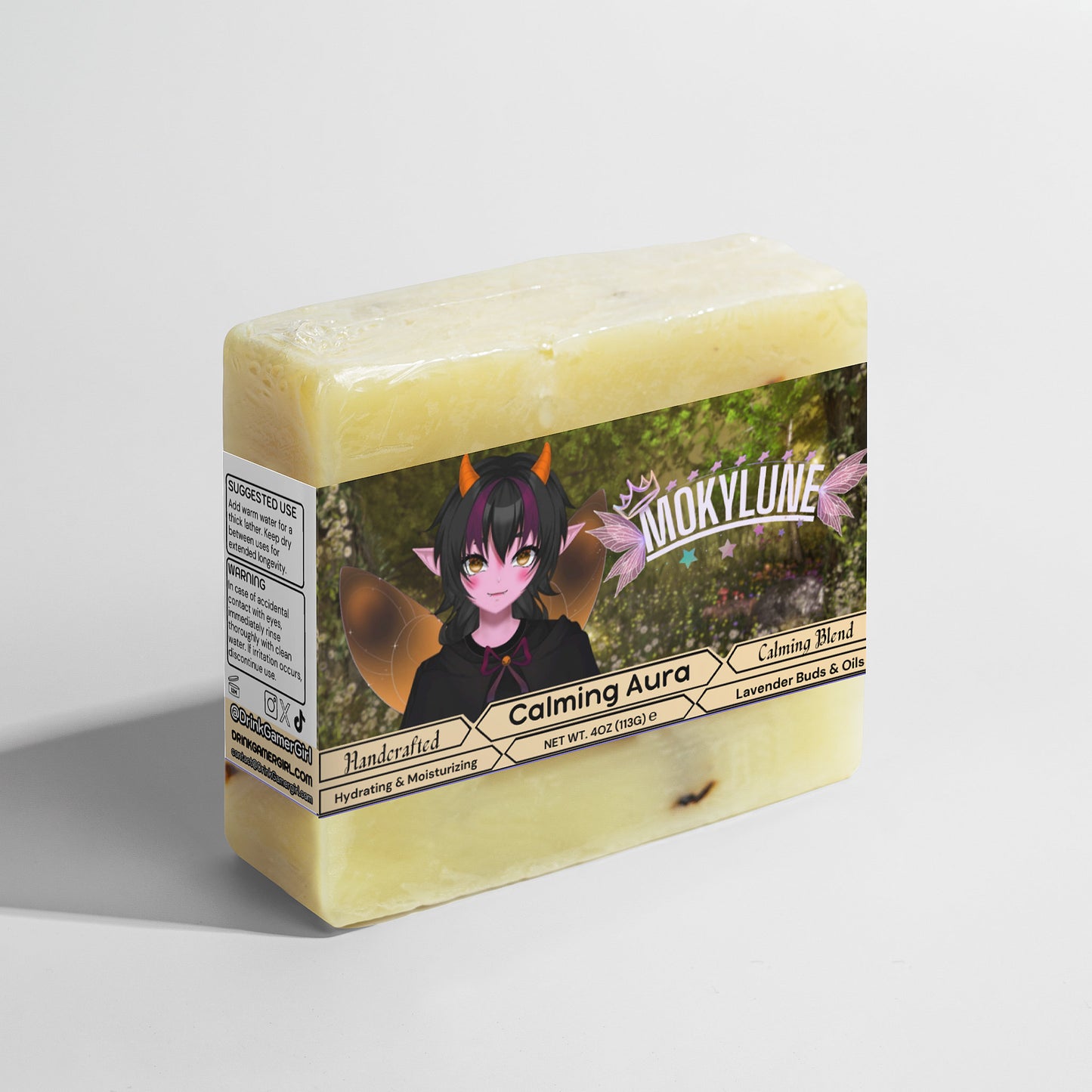 Mokylune - Calming Aura Lavender Soap