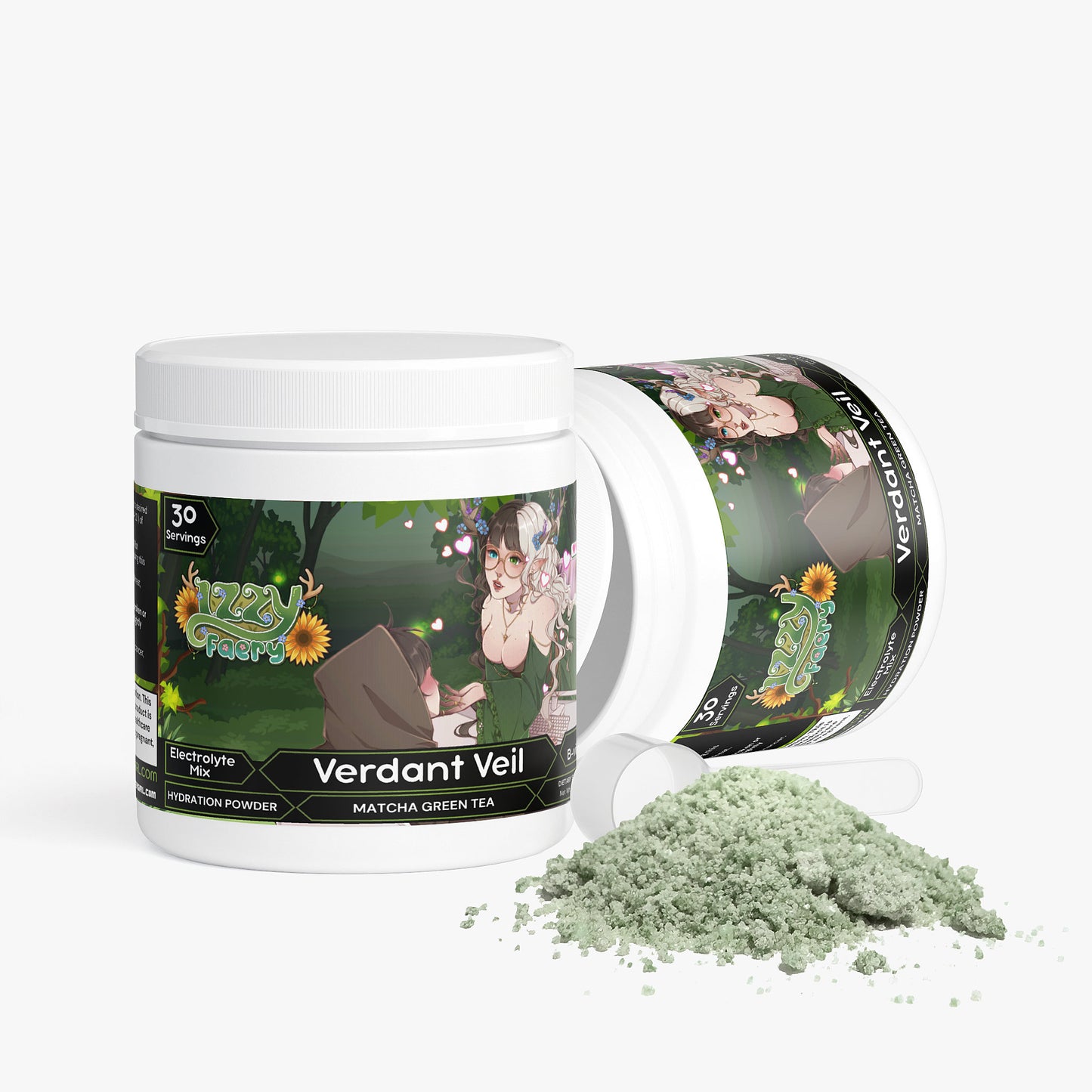 Izzy Faery - Verdant Veil Hydration Powder (Matcha Green Tea)