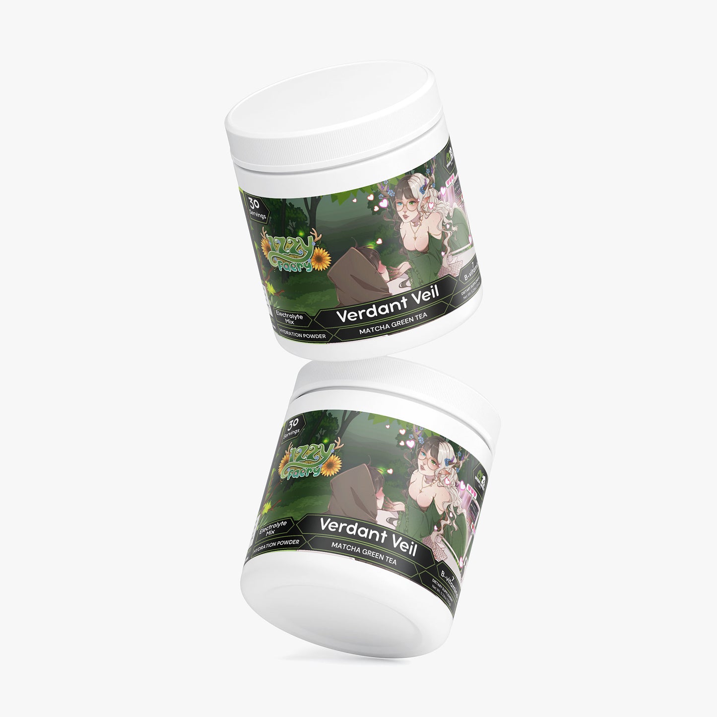 Izzy Faery - Verdant Veil Hydration Powder (Matcha Green Tea)