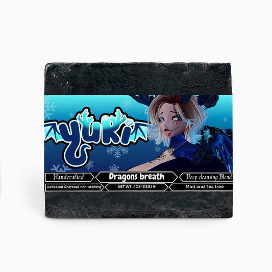 Empress Yuki - Dragons breath Charcoal Soap