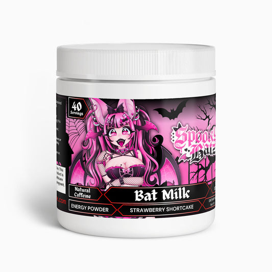 Spooky Batzy - Bat Milk Energy Powder (Strawberry Shortcake)