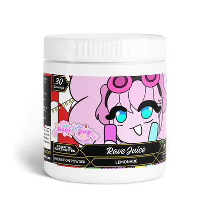 PoofiiPup - Rave Juice Hydration Powder (Lemonade)