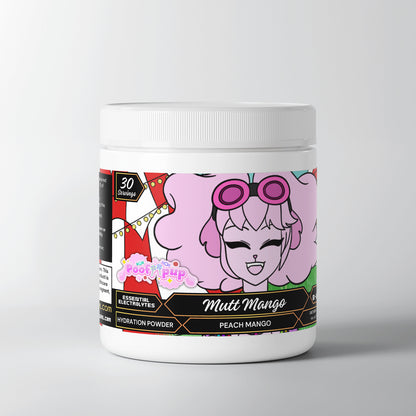 PoofiiPup - Mutt Mango Hydration Powder (Peach Mango)