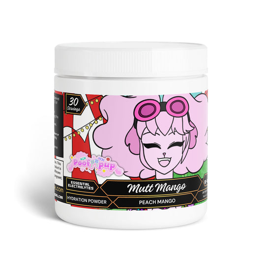 PoofiiPup - Mutt Mango Hydration Powder (Peach Mango)