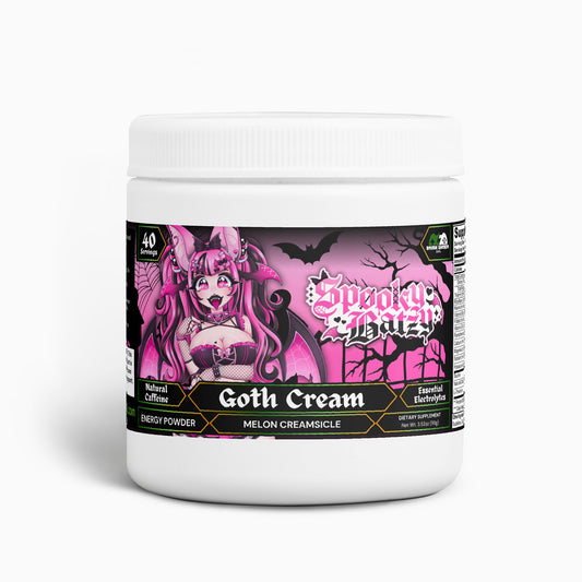 Spooky Batzy - Goth Cream Energy Powder (Melon Creamsicle)