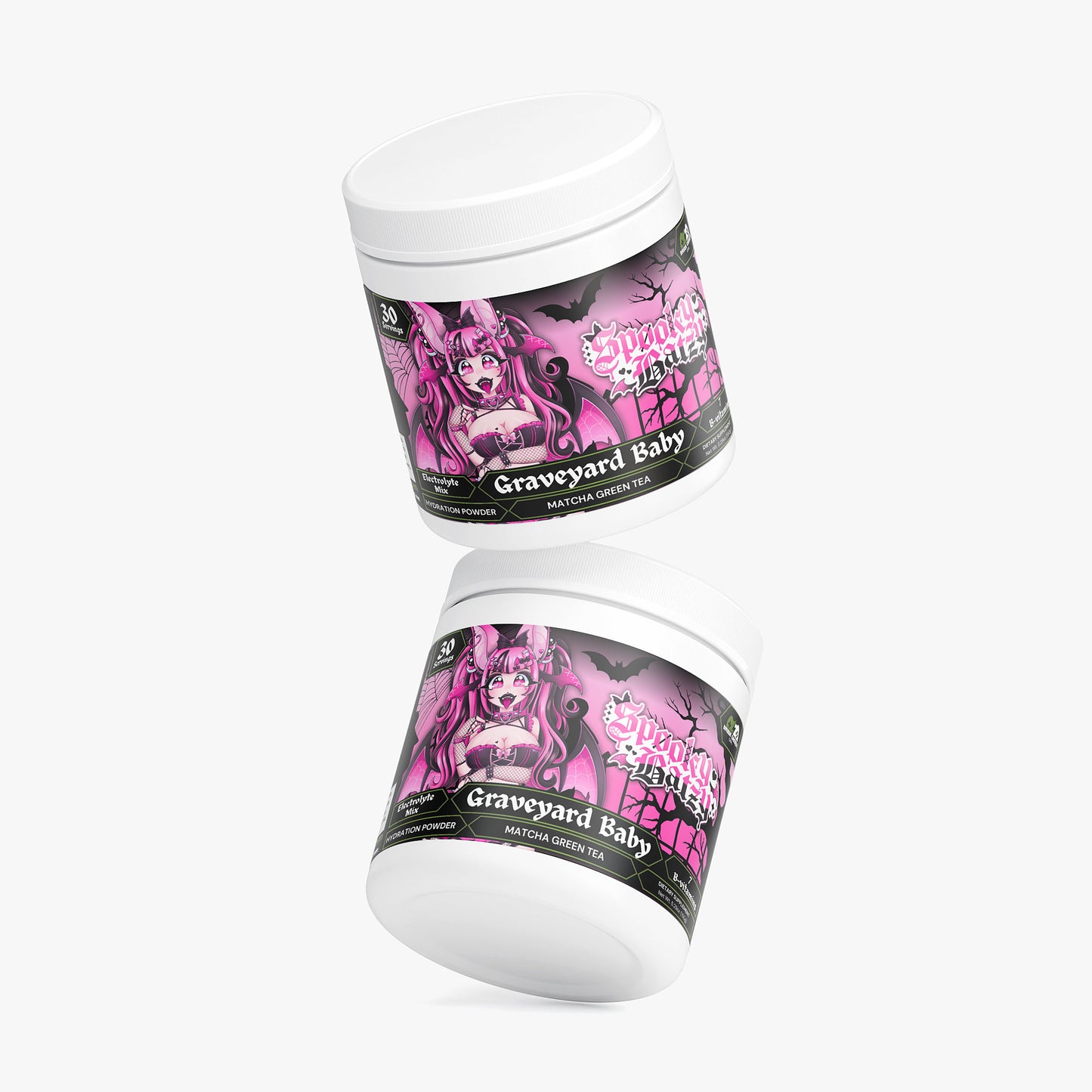 Spooky Batzy - Graveyard Baby Hydration Powder (Matcha Green Tea)