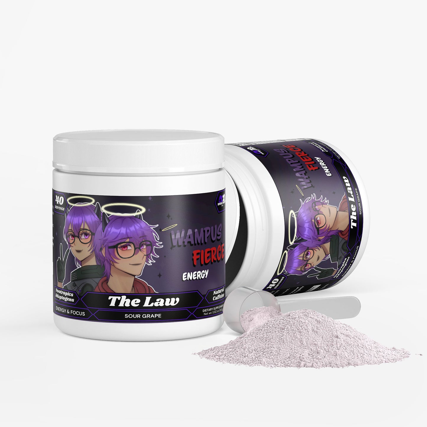 Wampus Fierce - The Law Focus Powder (Sour Grape)