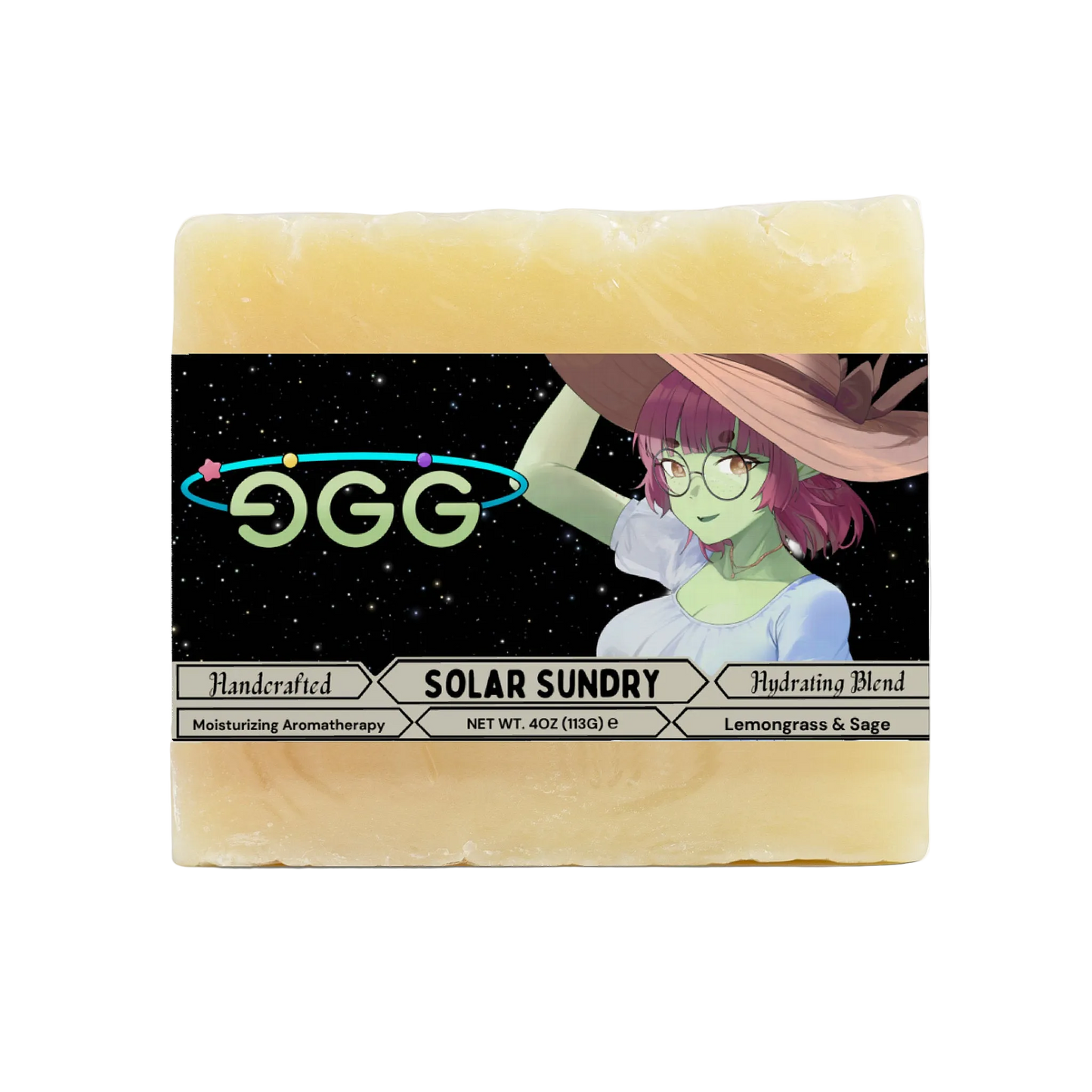 Egg GBLN - Solar Sundry Lemongrass & Sage Soap