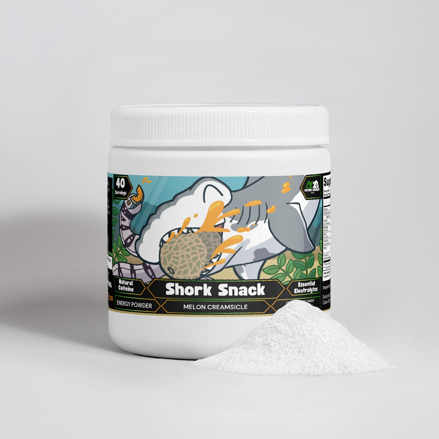 TheCreatureCollector - Shork Snack Energy Powder (Melon Creamsicle)