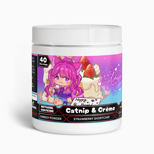 Adrie Therin - Catnip & Creme Energy Powder (Strawberry Shortcake)