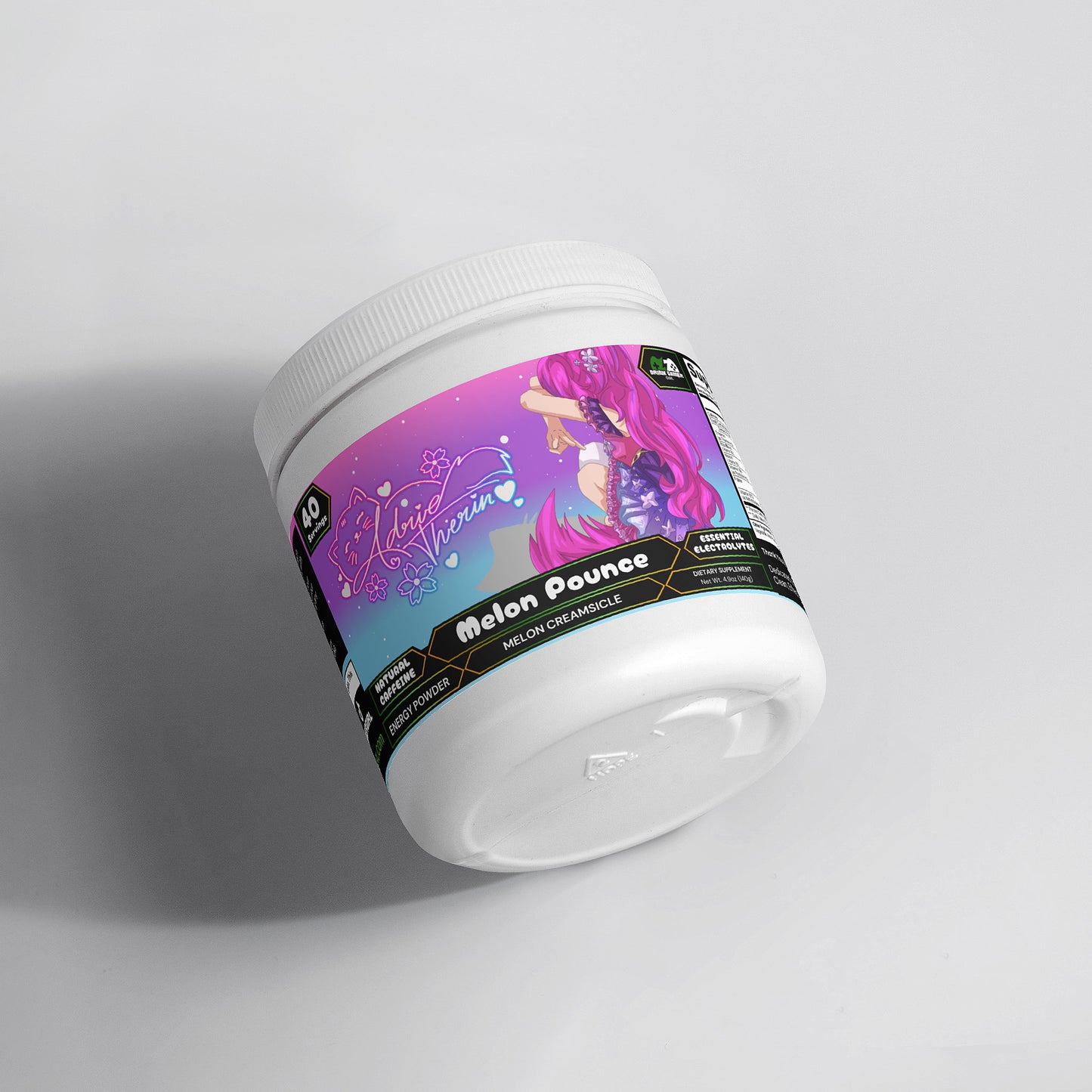 Adrie Therin - melon Pounce Energy Powder (Melon Creamsicle)