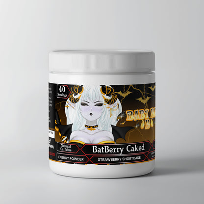 BabyBatB -  BatBerry Caked Energy Powder (Strawberry Shortcake)