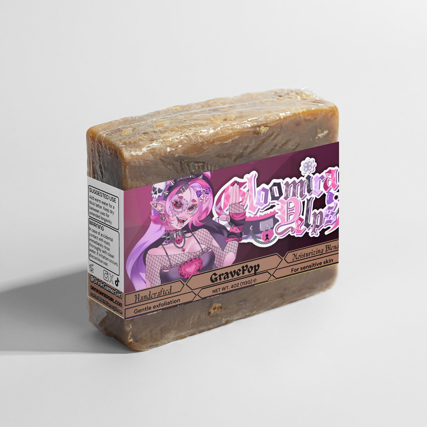 Gloomira Yelps - GravePop Oat Milk Honey Soap