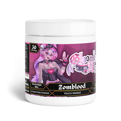 Gloomira Yelps - Zomblood Hydration Powder (Peach Mango)