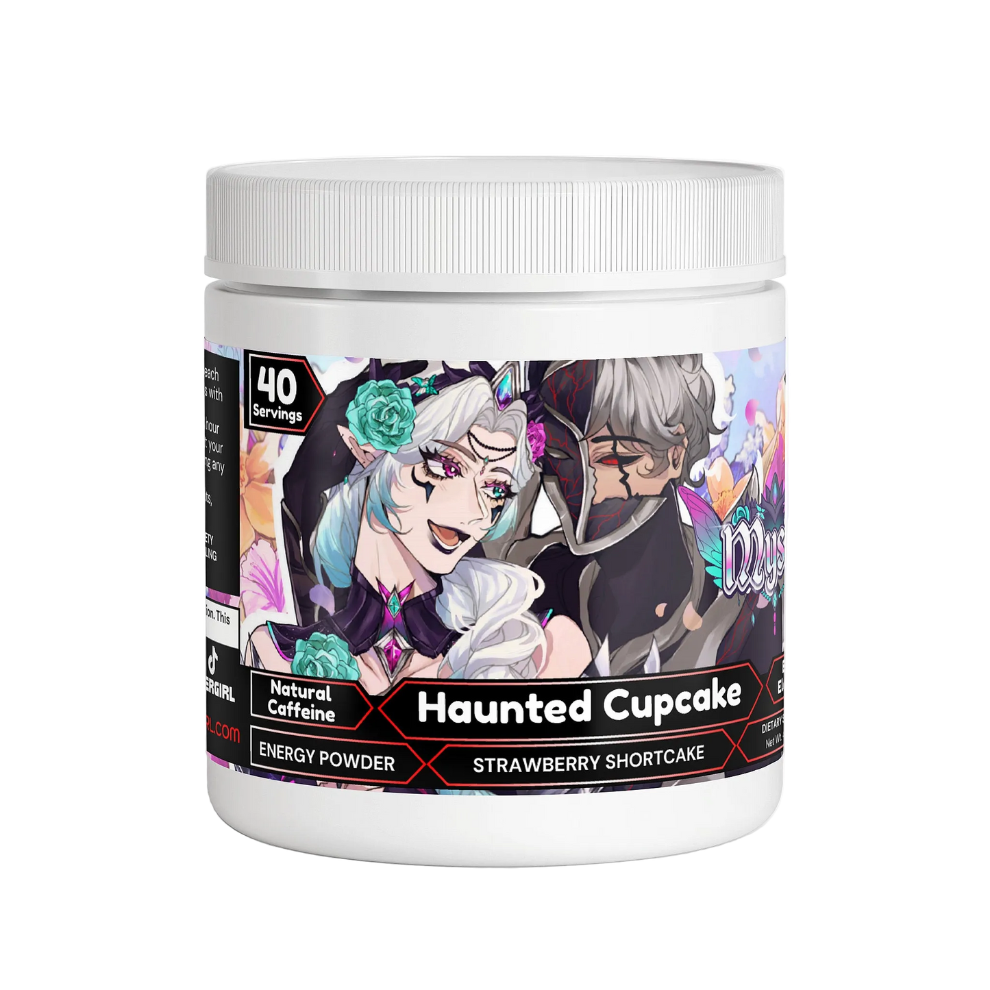 MysticSoulQueen - Haunted Cupcake Energy Powder (Strawberry Shortcake)