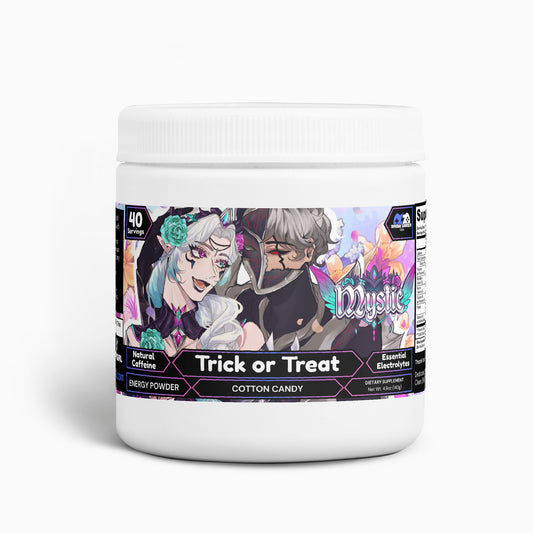 MysticSoulQueen - Trick or Treat Energy Powder (Cotton Candy)