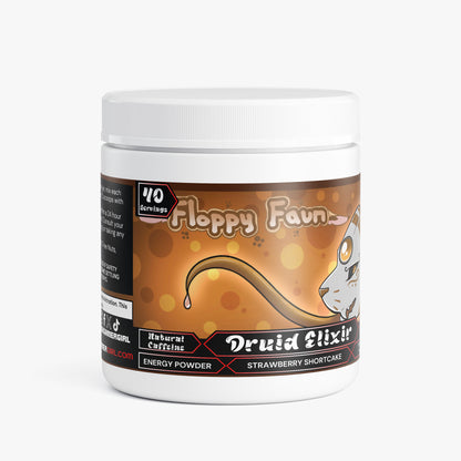 Floppy Faun - Druid Elixir Energy Powder (Strawberry Shortcake)