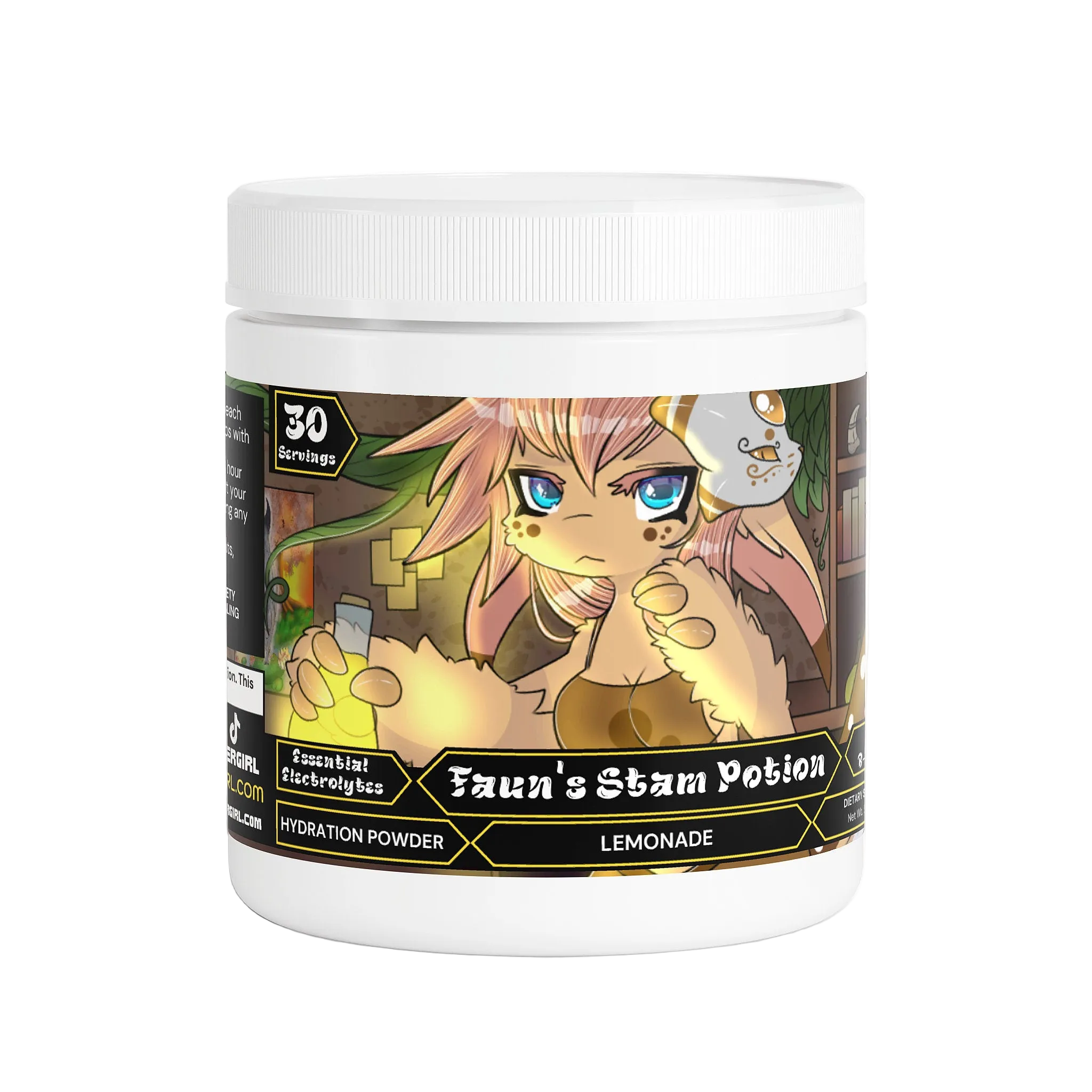 Floppy Faun - Faun's Stam Potion Hydration Powder (Lemonade) – Drink ...
