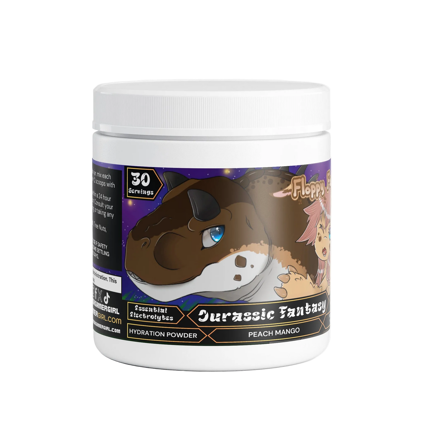 Floppy Faun - Jurassic Fantasy Hydration Powder (Peach Mango)