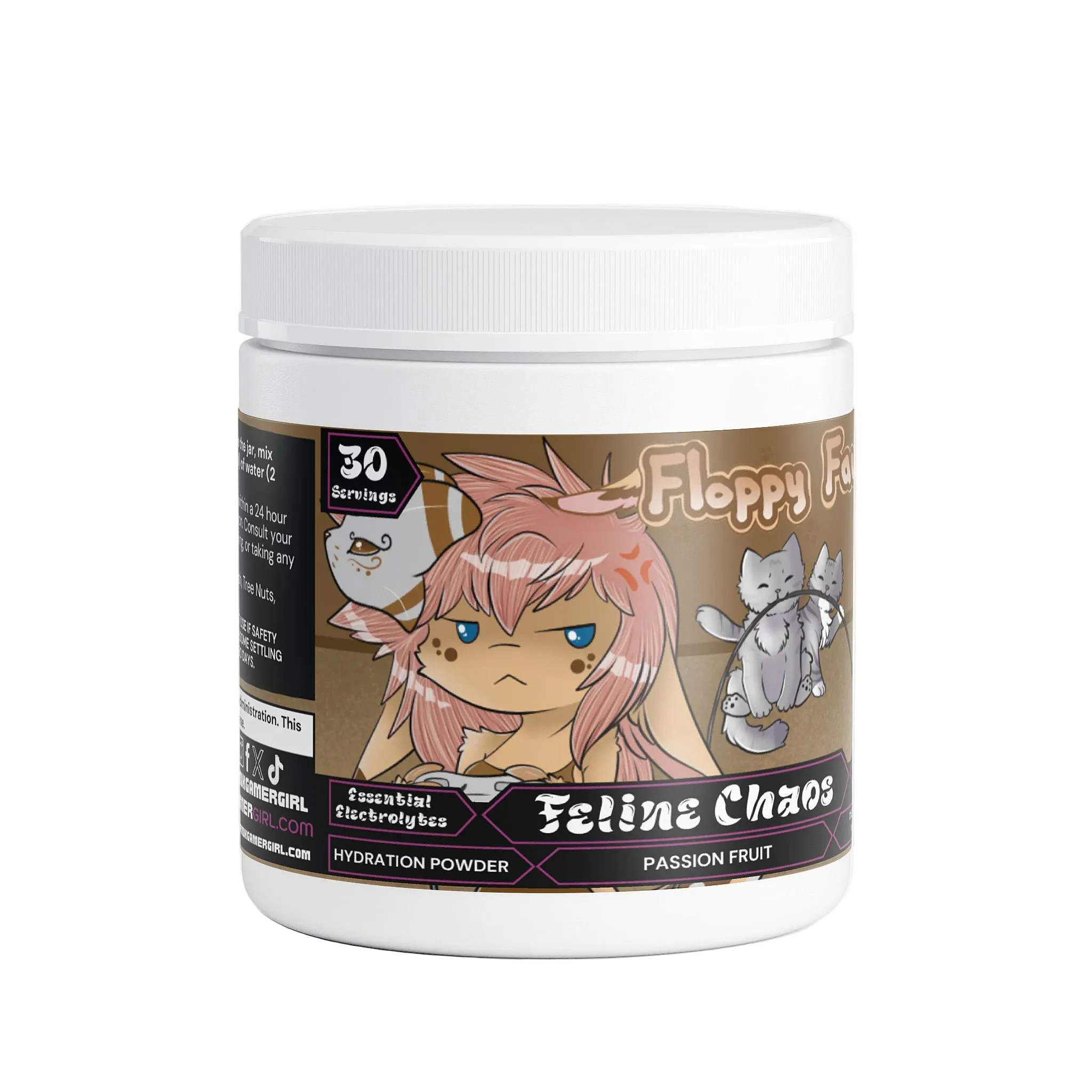 Floppy Faun - Feline Chaos Hydration Powder (Passion Fruit) – Drink ...