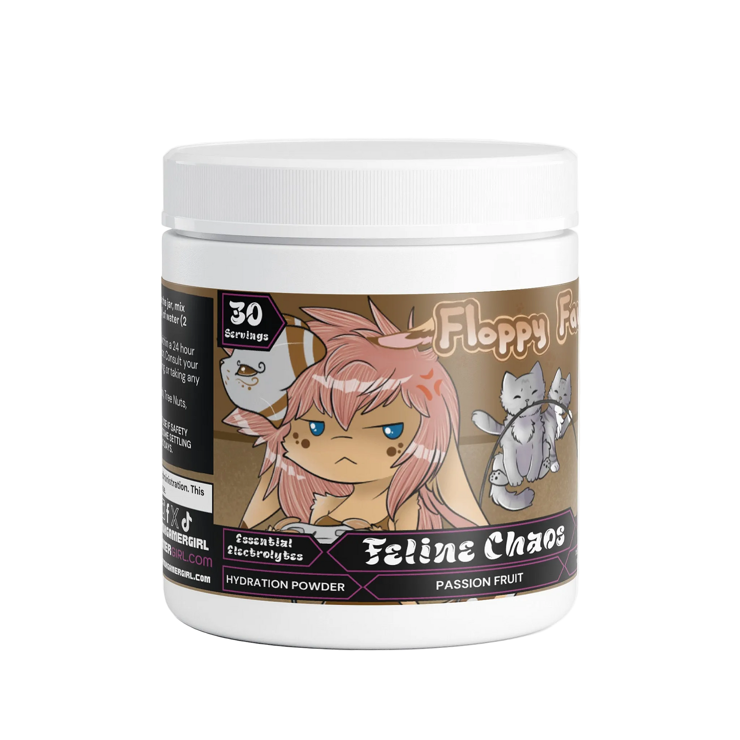 Floppy Faun - Feline Chaos Hydration Powder (Passion Fruit)
