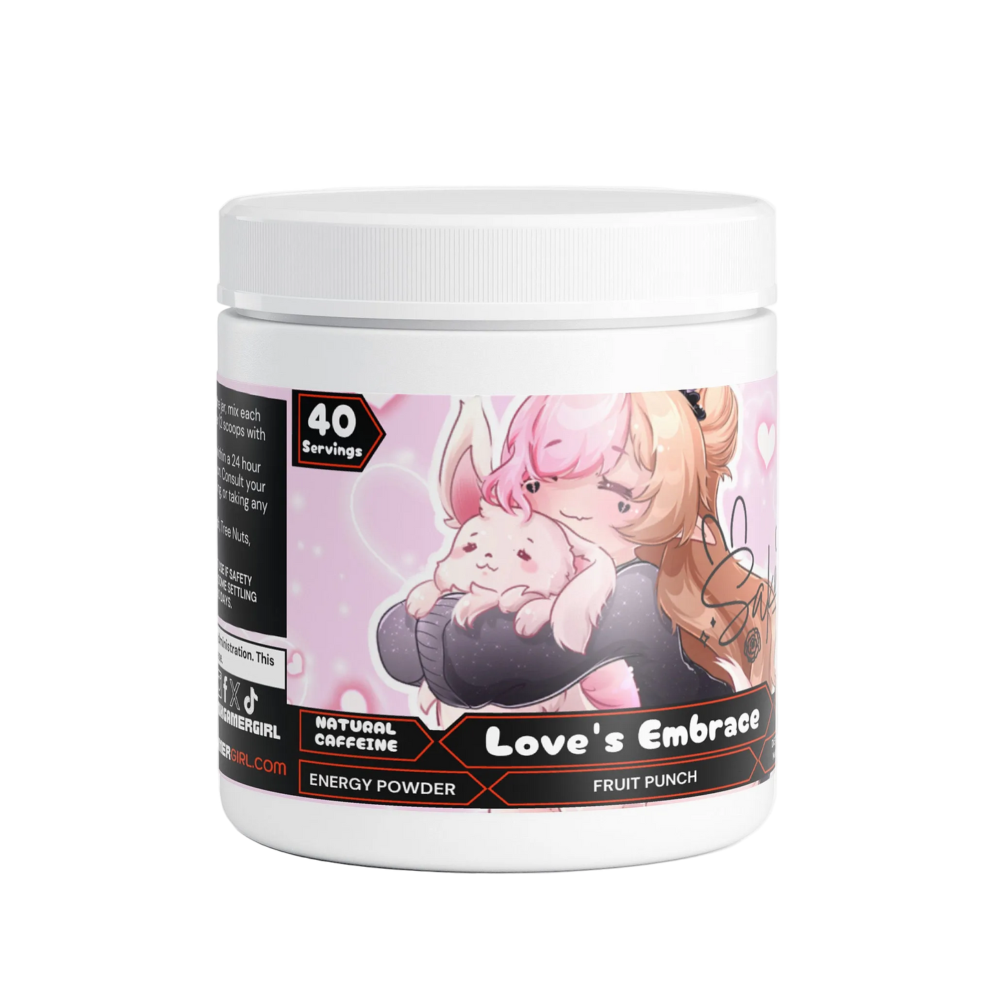 Sakuwu - Love's Embrace Energy Powder (Fruit Punch)