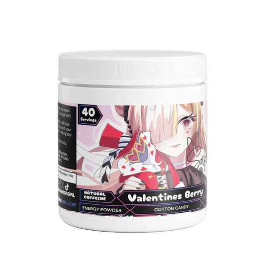 Sakuwu - Valentines Berry Energy Powder (Cotton Candy)