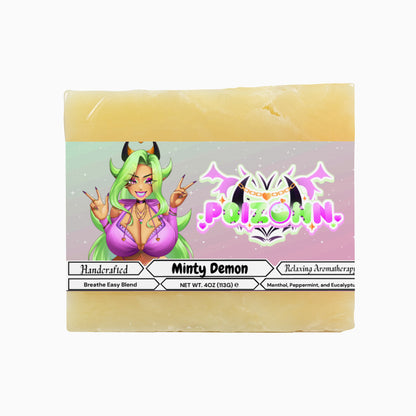 P0izonn - Minty Demon Breathe Clear Soap