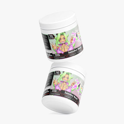 P0izonn - Succubus Boost Energy Powder (Strawberry Shortcake)