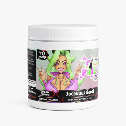 P0izonn - Succubus Boost Energy Powder (Strawberry Shortcake)