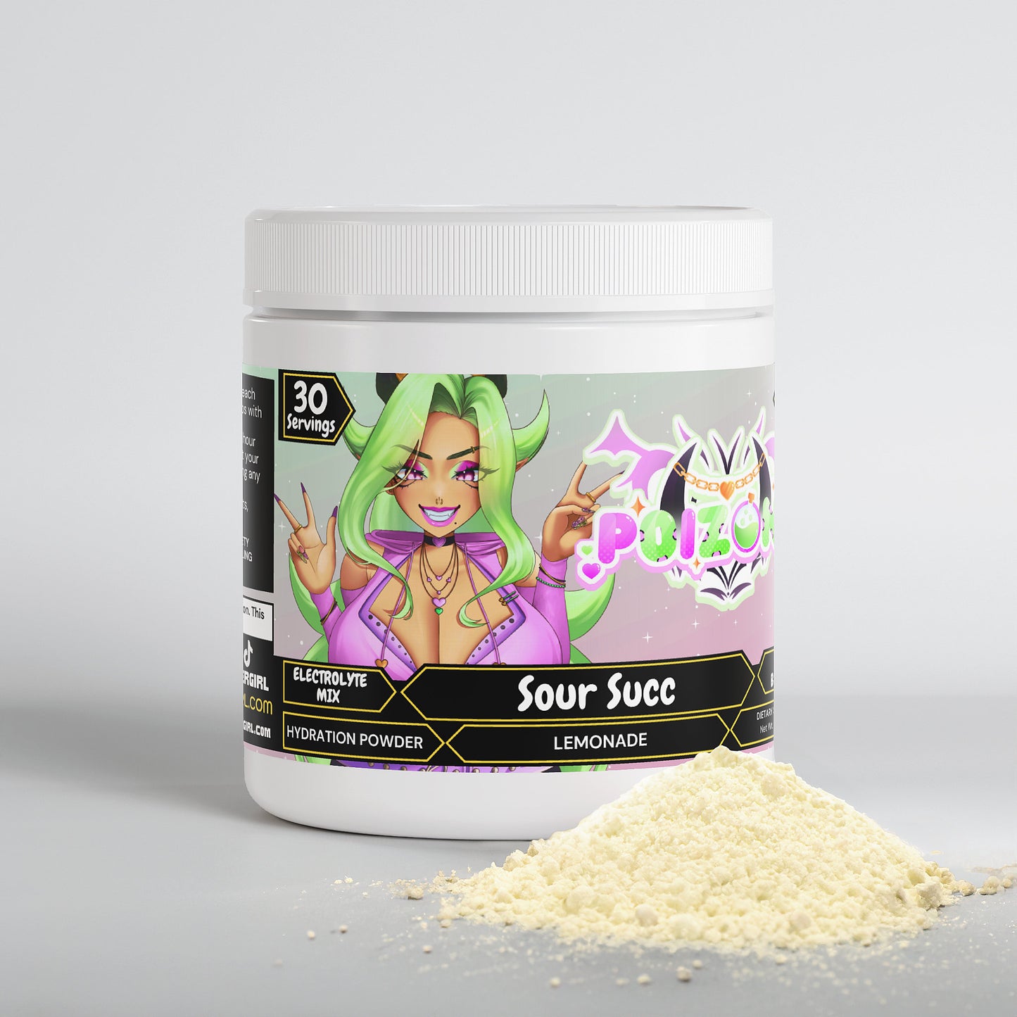 P0izonn - Sour Succ Hydration Powder (Lemonade)