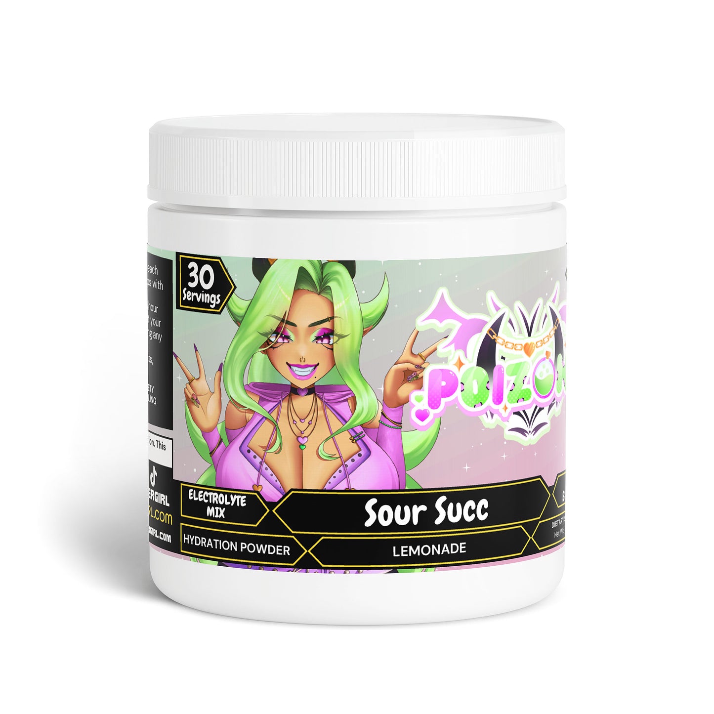 P0izonn - Sour Succ Hydration Powder (Lemonade)