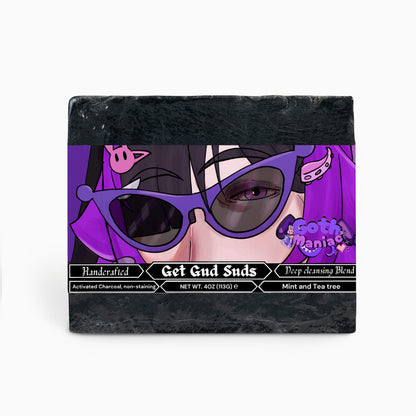 GothManiac - Get Gud Suds Charcoal Soap