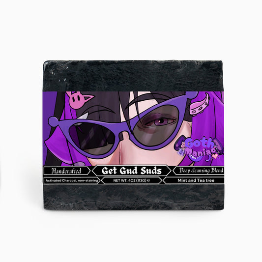 GothManiac - Get Gud Suds Charcoal Soap