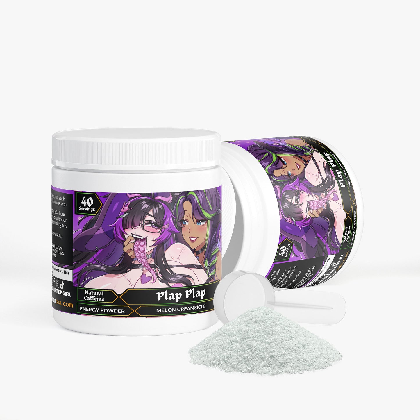 GothManiac - Plap Plap Energy Powder (Melon Creamsicle)